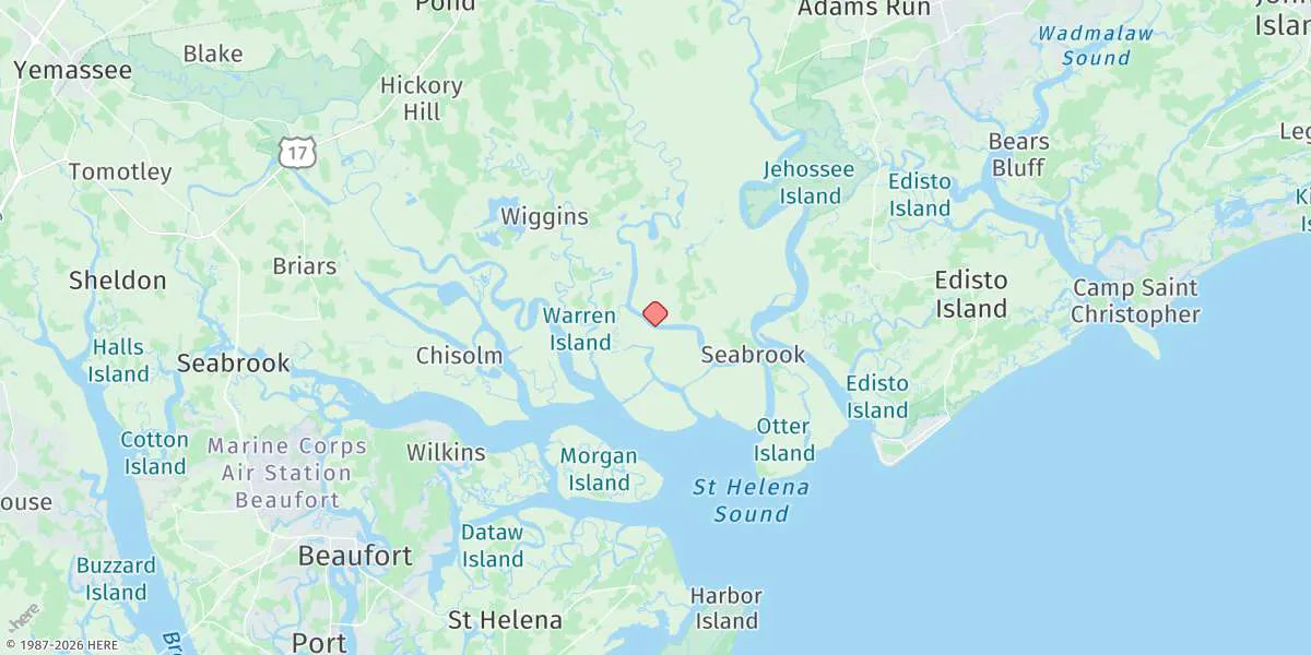 Map preview for Hutchinson Island