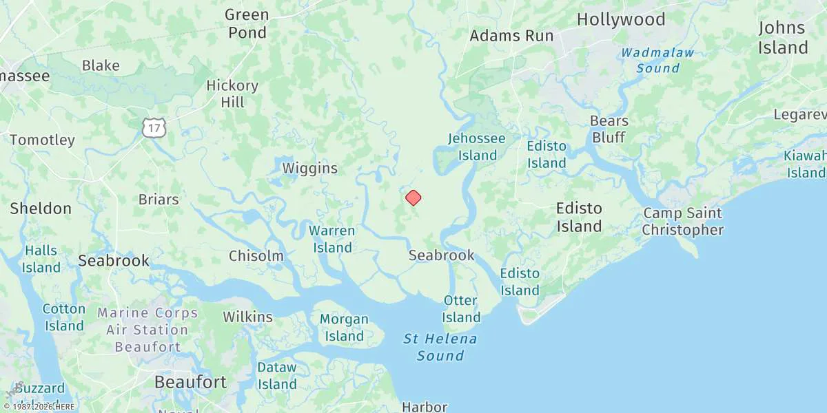 Map preview for Musselboro Island, Mosquito Creek