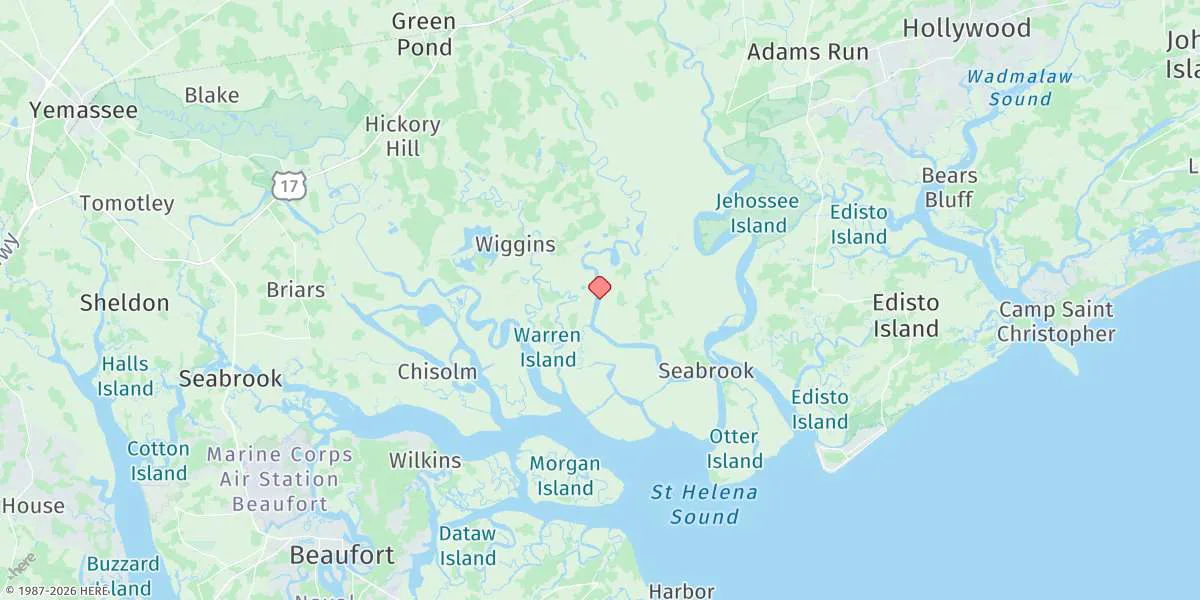 Map preview for Bluff Islands