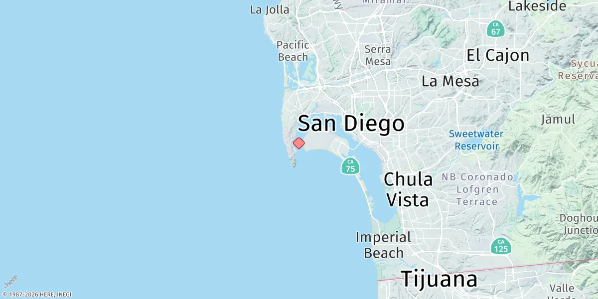 Map preview for Ballast Point