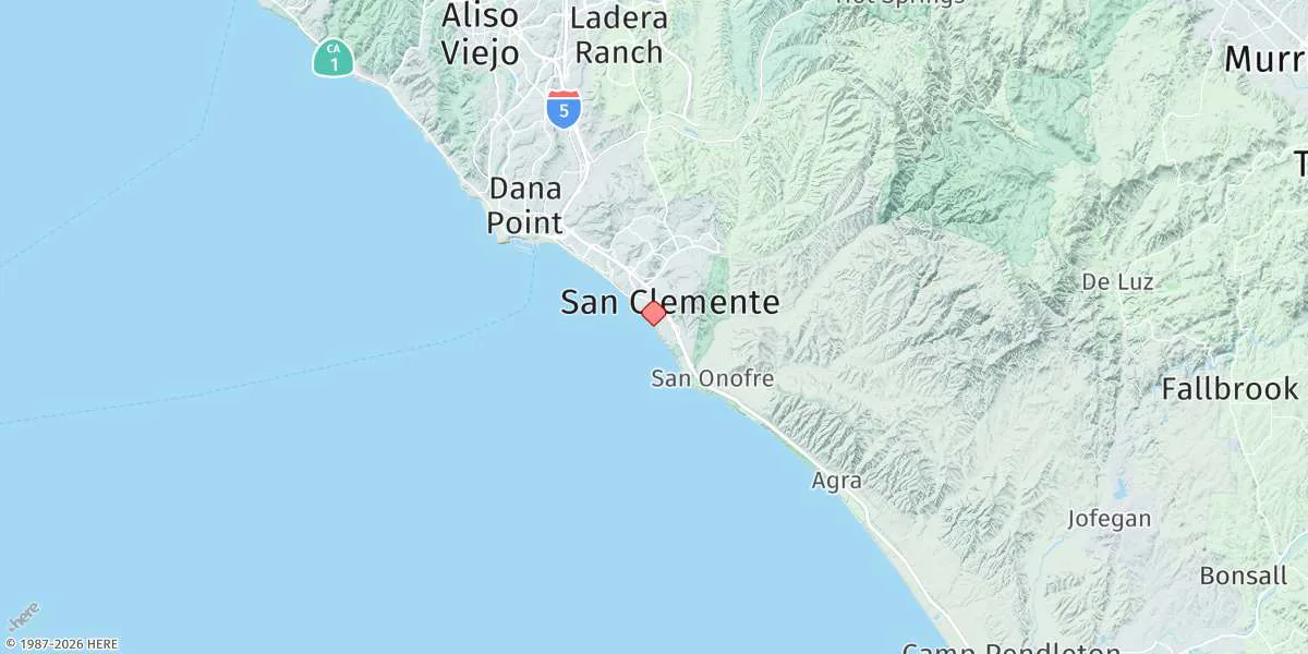 Map preview for San Clemente