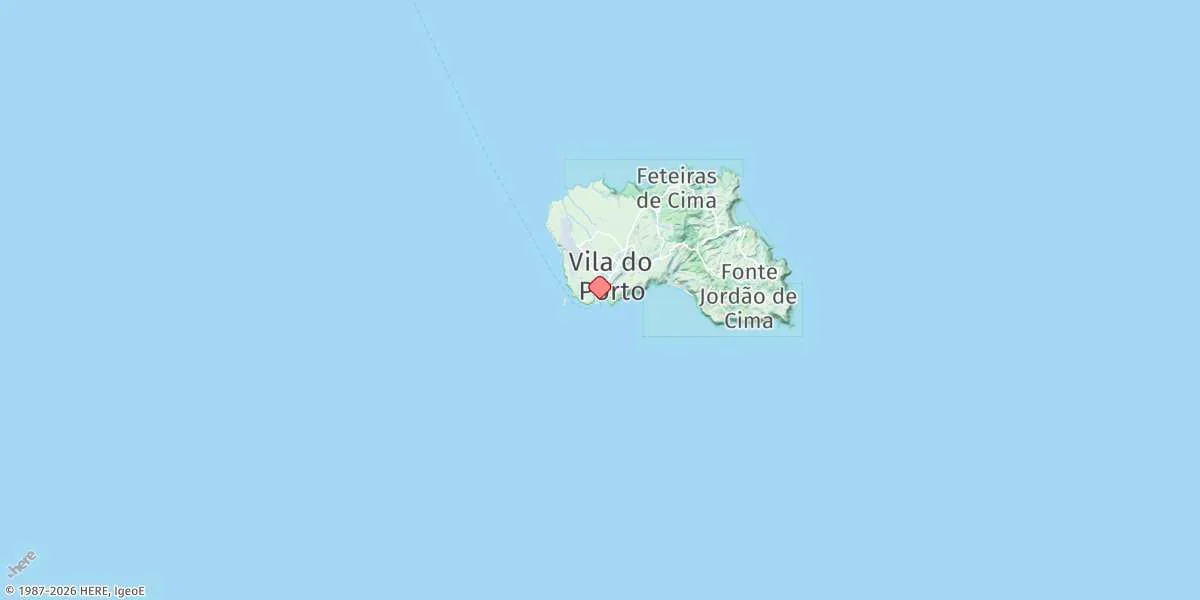 Map preview for Vila do Porto