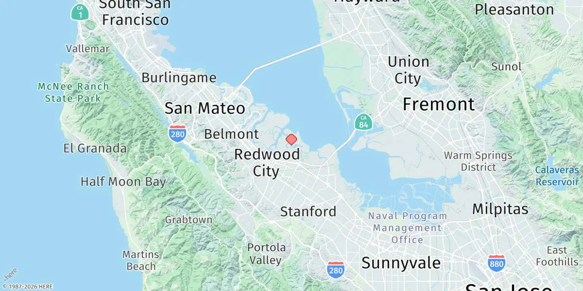 Map preview for West Point Slough