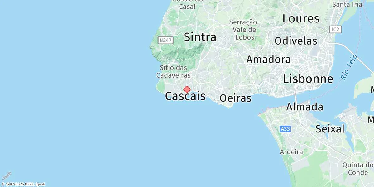 Map preview for Cascais