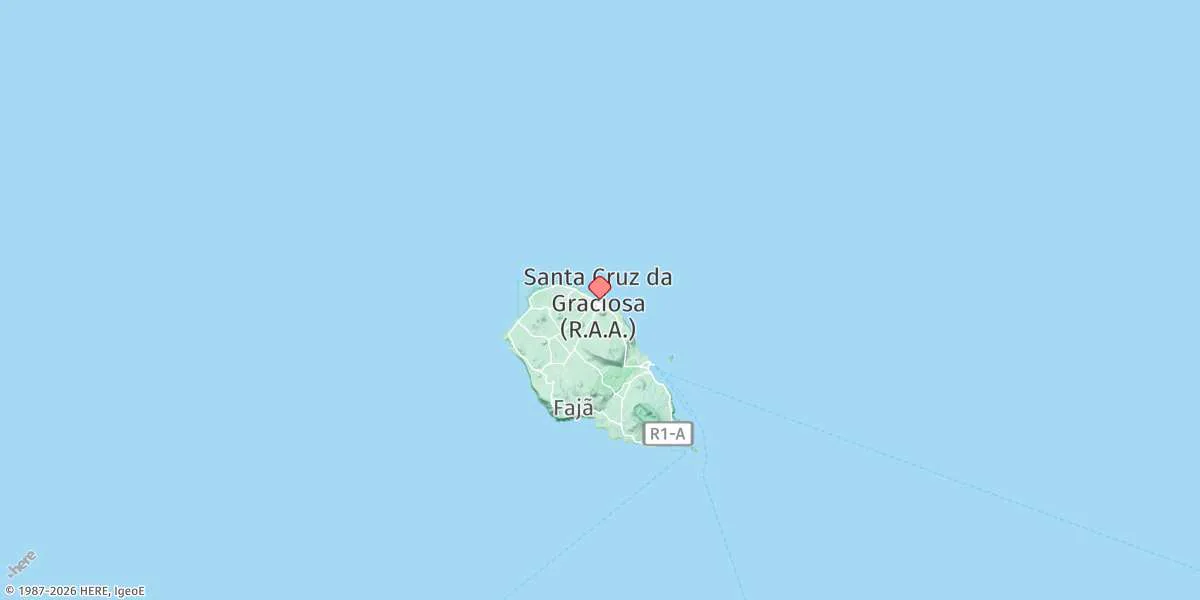 Map preview for Santa Cruz da Graciosa
