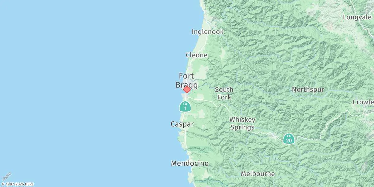 Map preview for Noyo Harbor