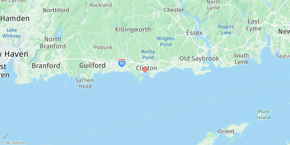 Map preview for Clinton Harbor