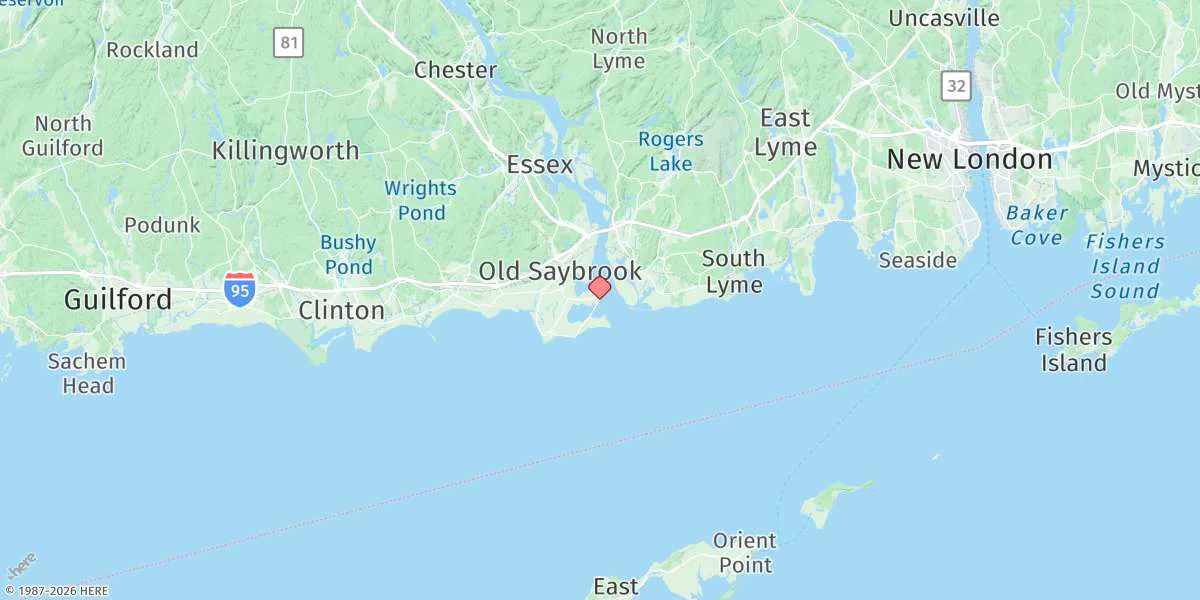Map preview for Saybrook Point