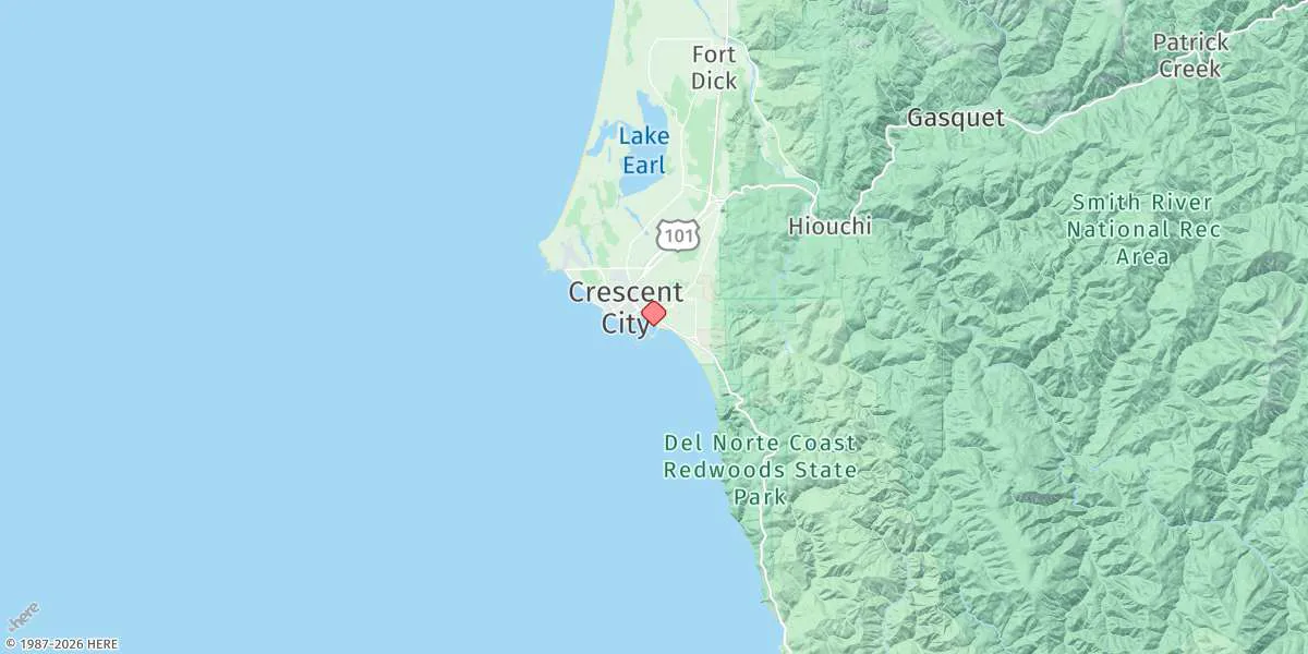 Map preview for Crescent City