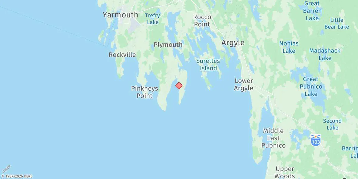 Map preview for Wedgeport