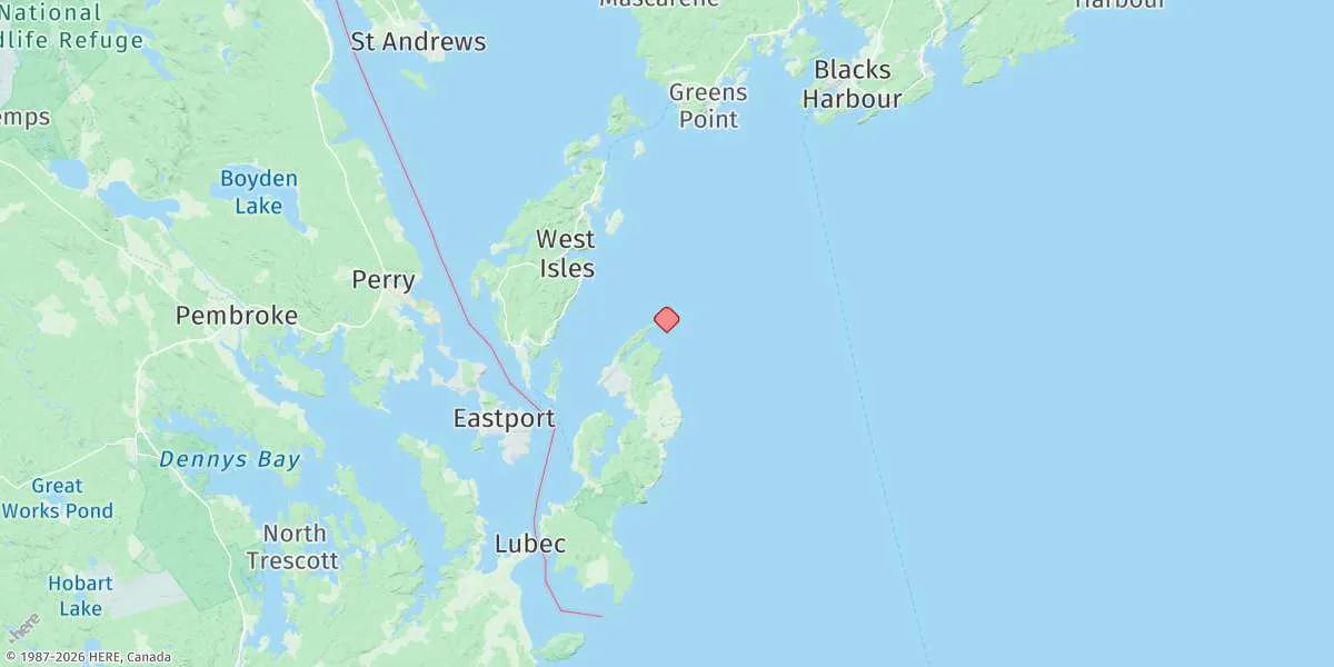 Map preview for East Quoddy Head
