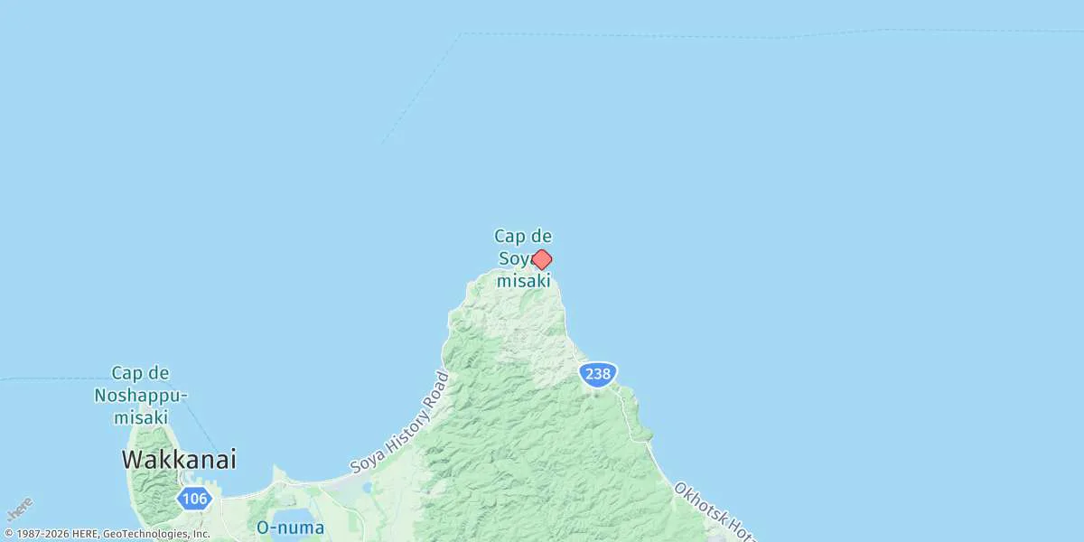 Map preview for Soya Misaki