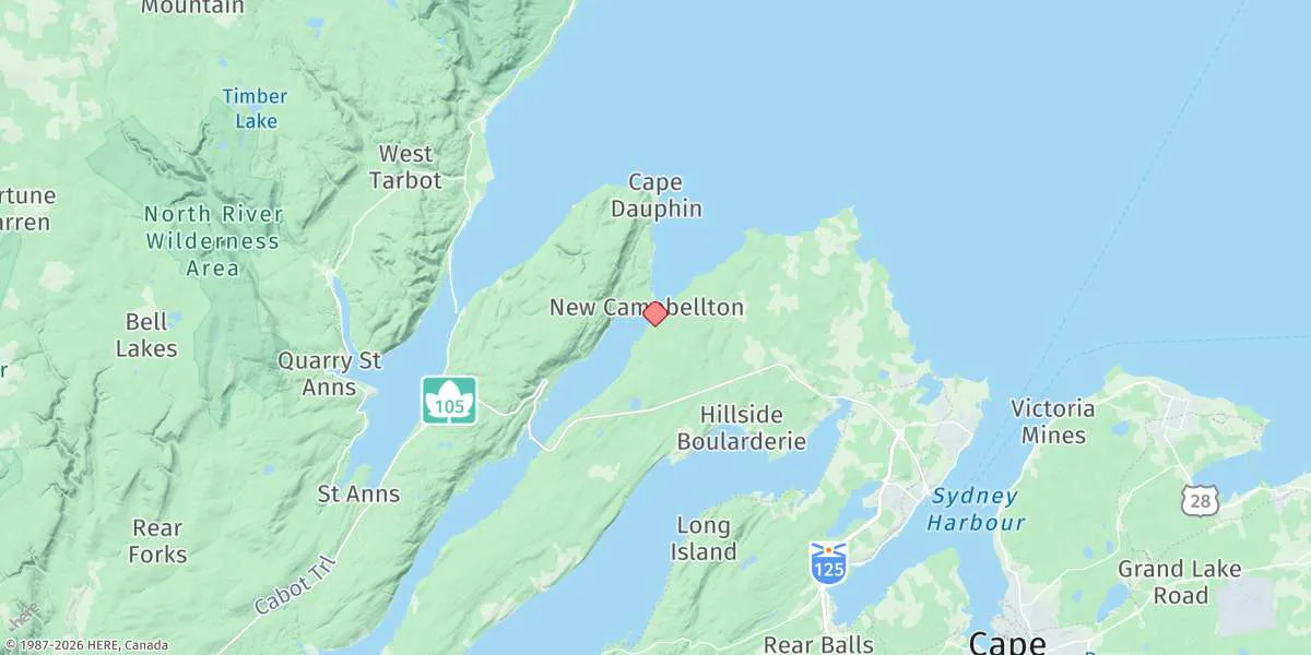 Map preview for Duffus Point