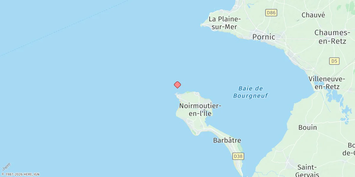 Map preview for L'Herbaudiere