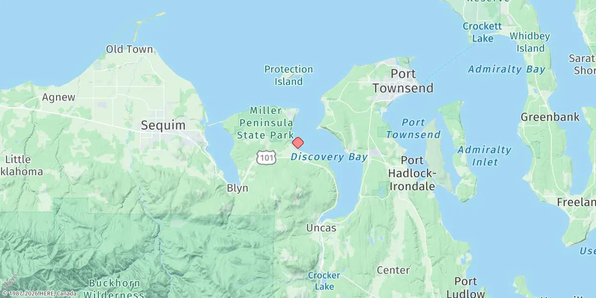 Map preview for Gardiner, Discovery Bay