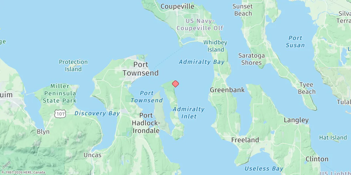 Map preview for Marrowstone Point