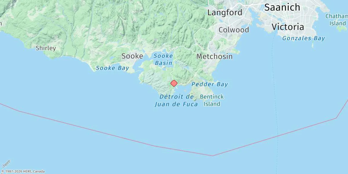 Map preview for Becher Bay
