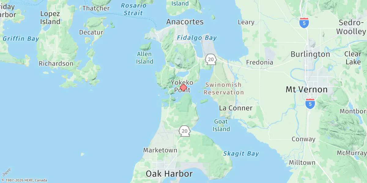 Map preview for Yokeko Point, Deception Pass