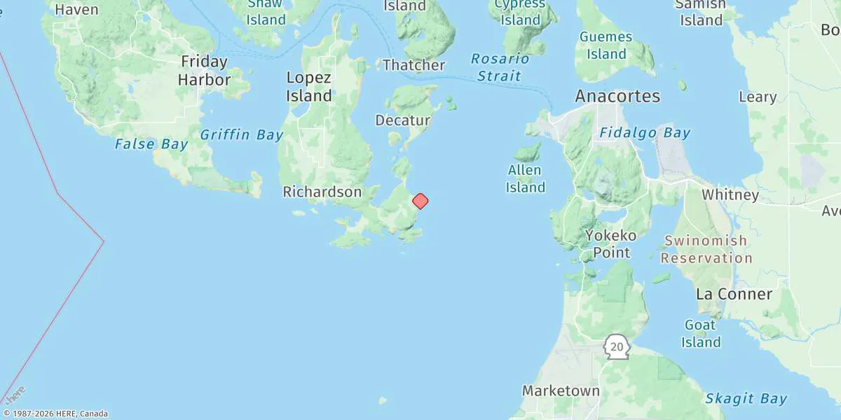 Map preview for Telegraph Bay, Puget Sound