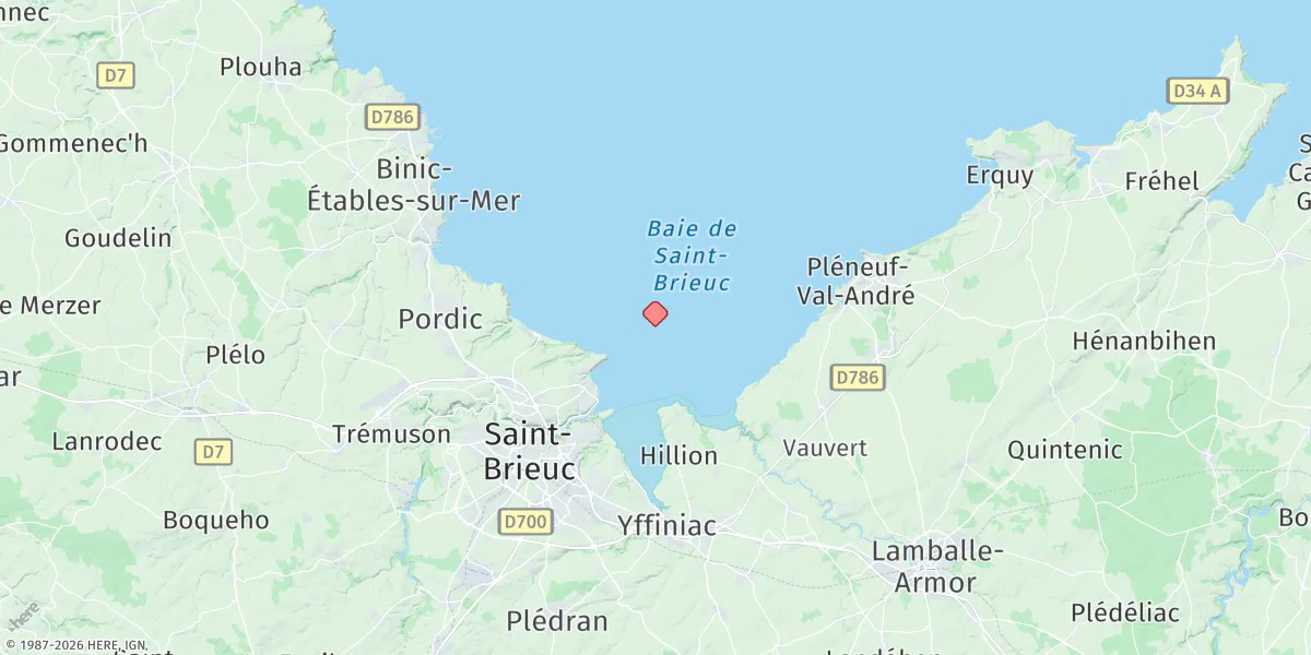 Map preview for Le Legue (Buoy)