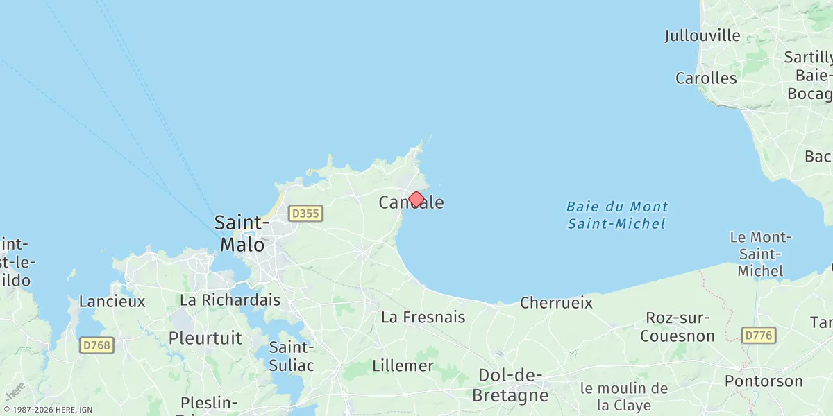 Map preview for Cancale