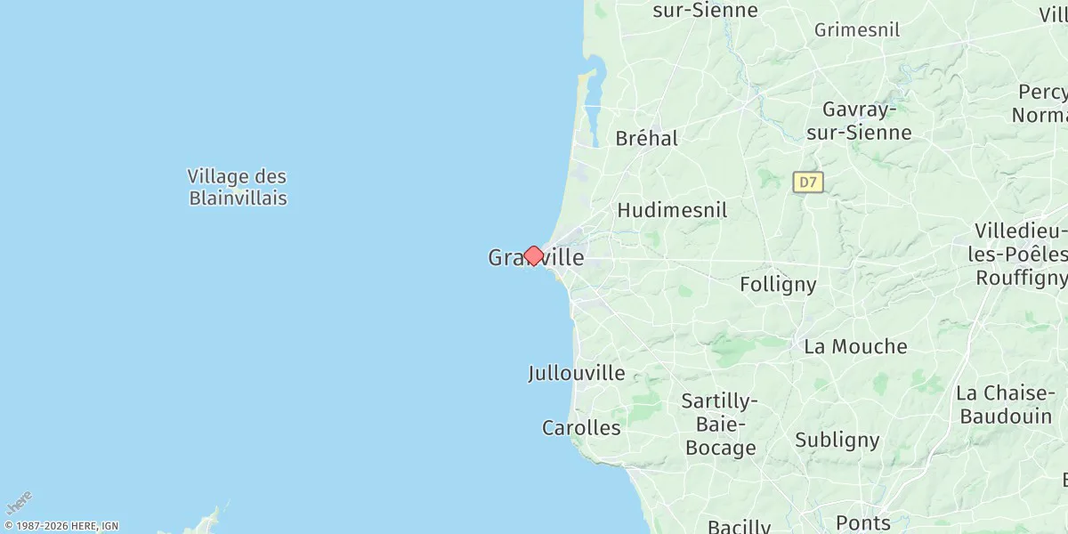 Map preview for Granville