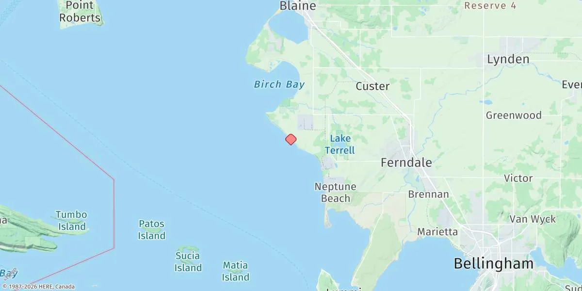 Map preview for Cherry Point