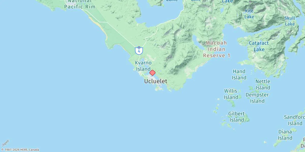 Map preview for Ucluelet