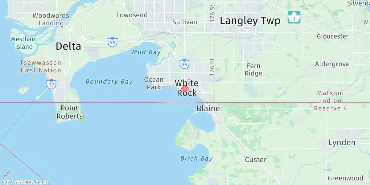 Map preview for White Rock