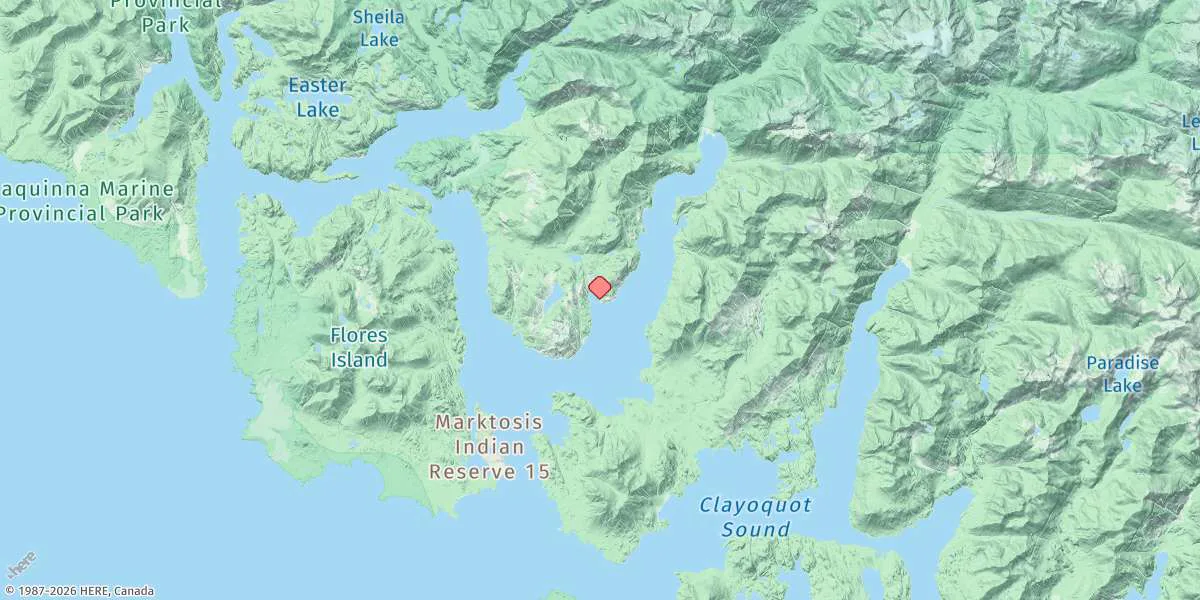 Map preview for Herbert Inlet