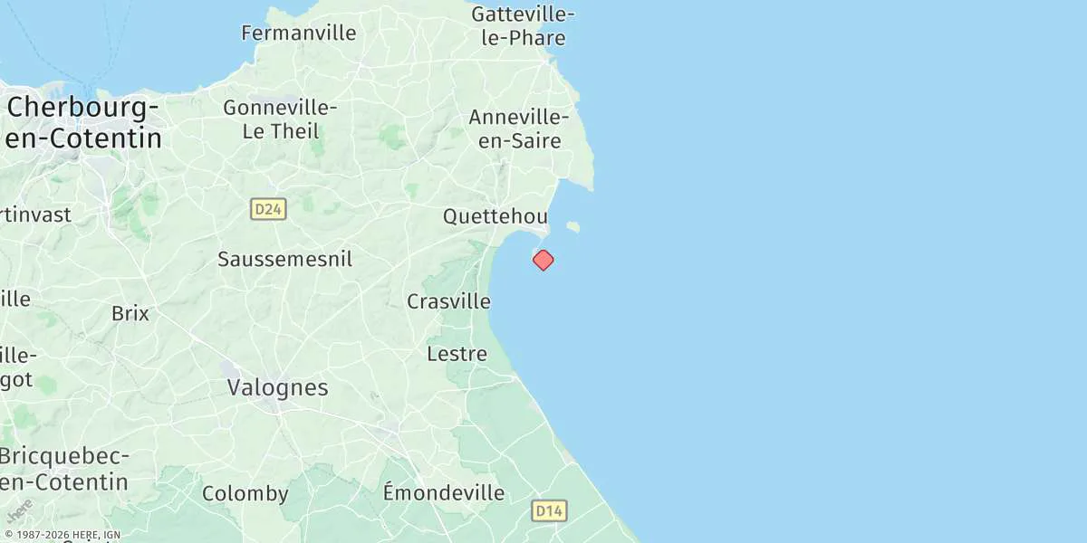 Map preview for St. Vaast-la-hougue