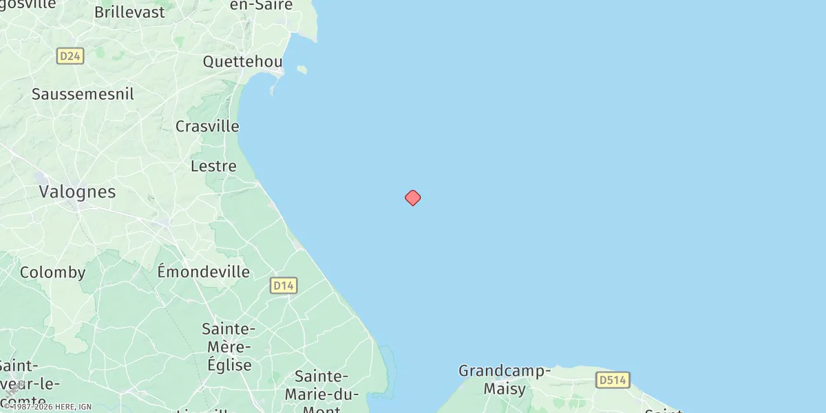 Map preview for Lies Saint Marcouf