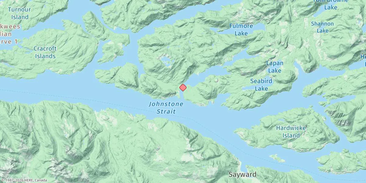 Map preview for Port Neville
