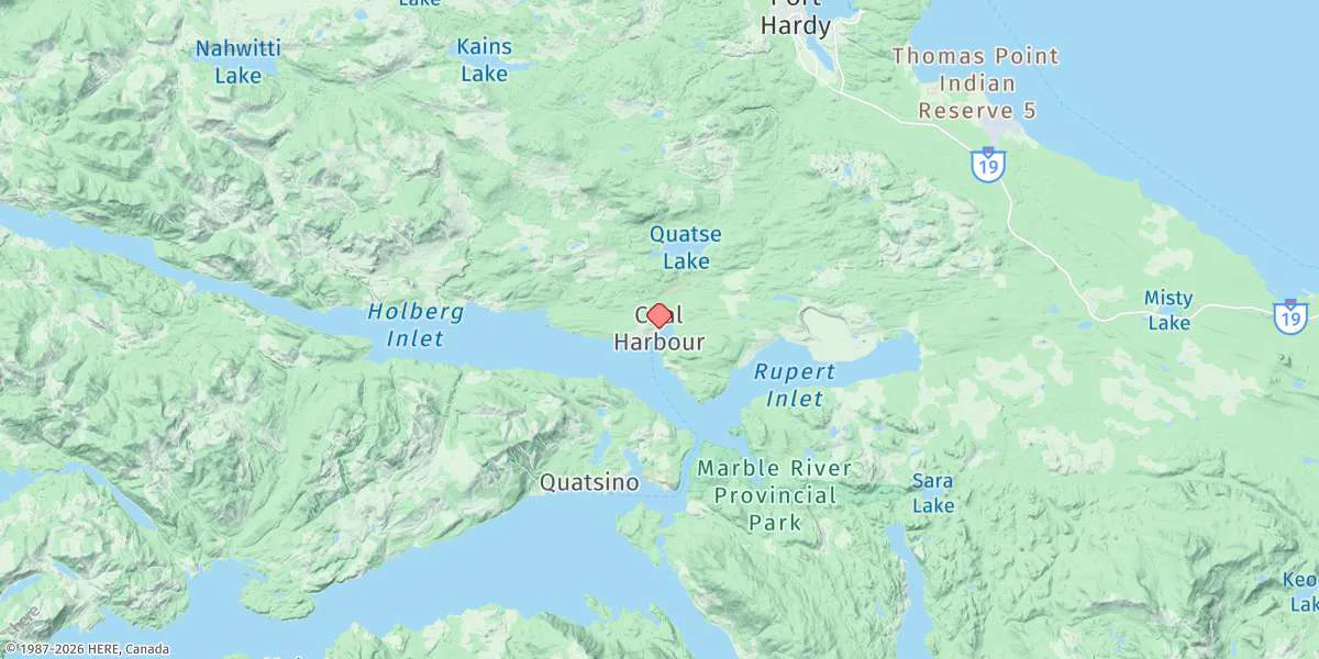 Map preview for Coal Harbour
