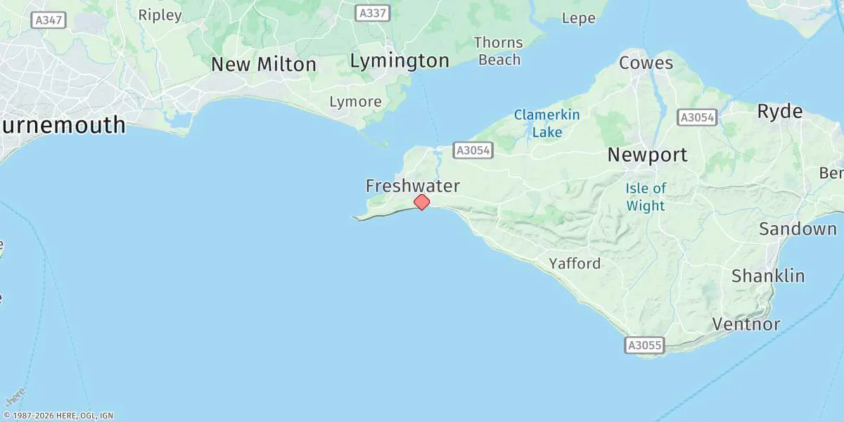 Map preview for Freshwater Bay