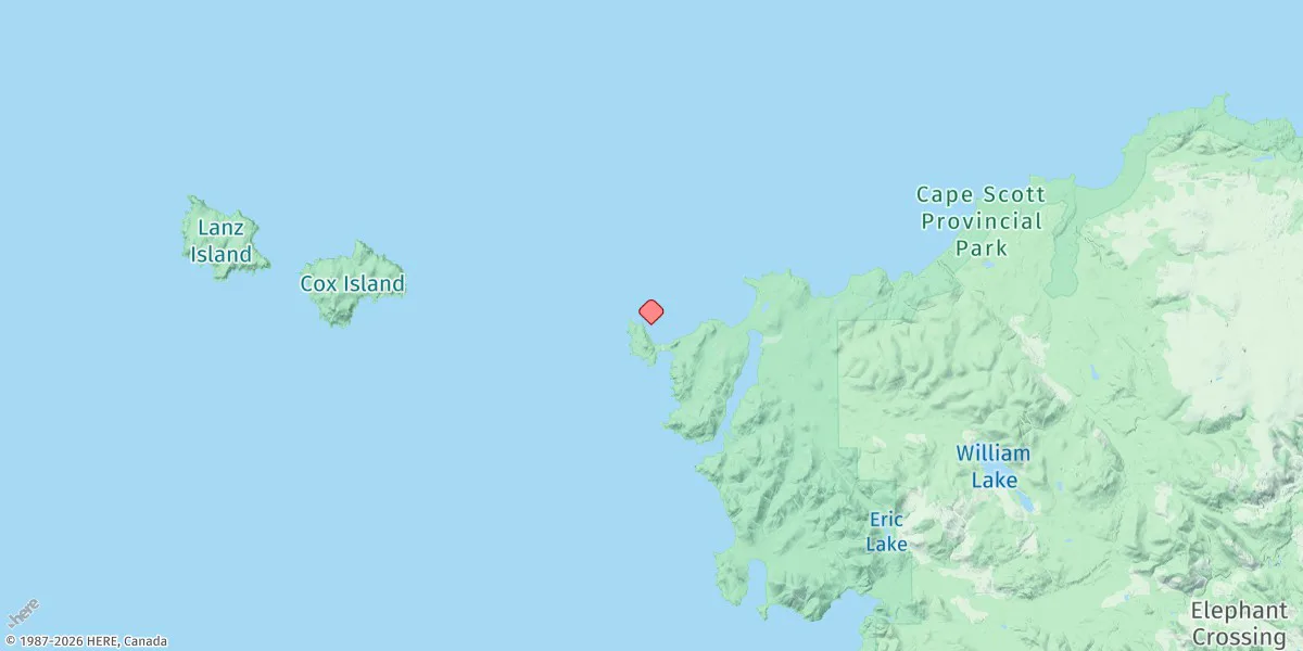Map preview for Cape Scott