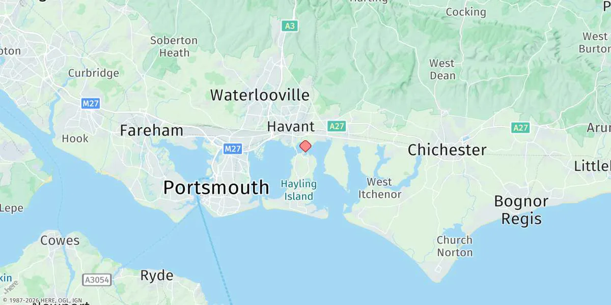 Map preview for Northney