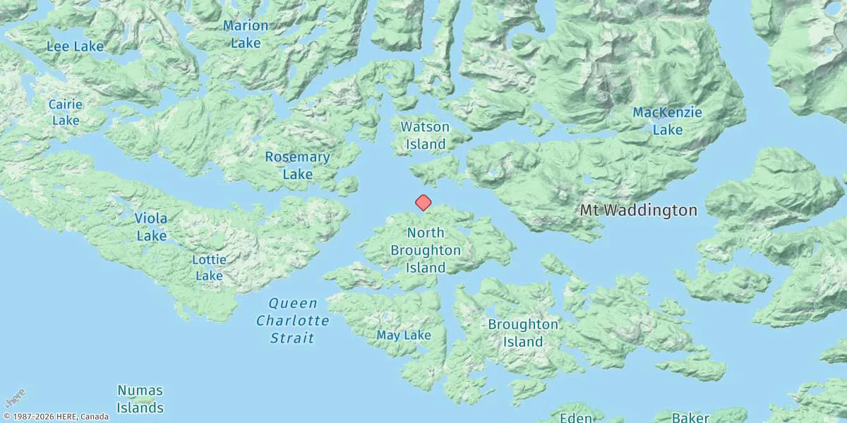 Map preview for Sullivan Bay