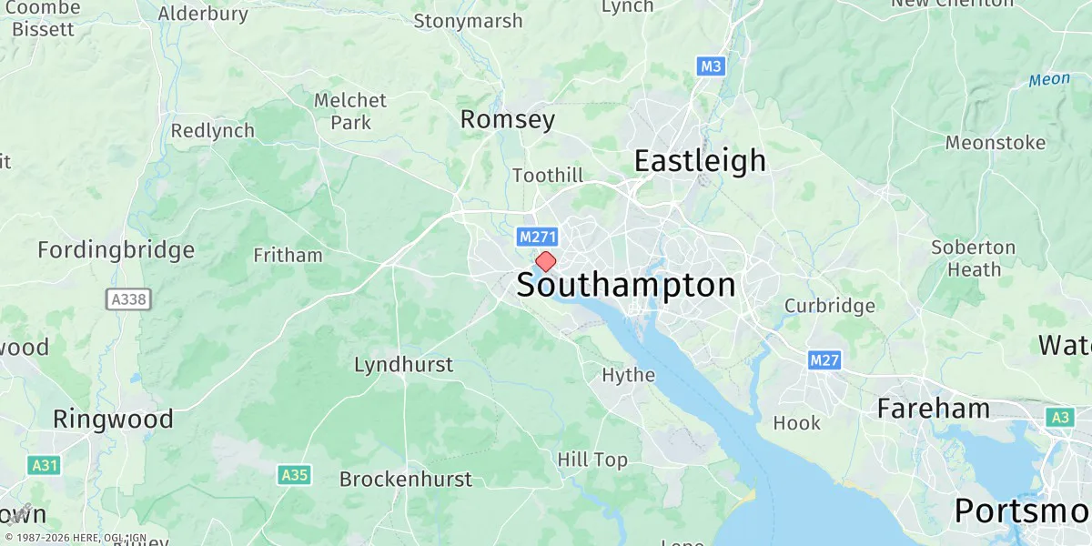 Map preview for Redbridge