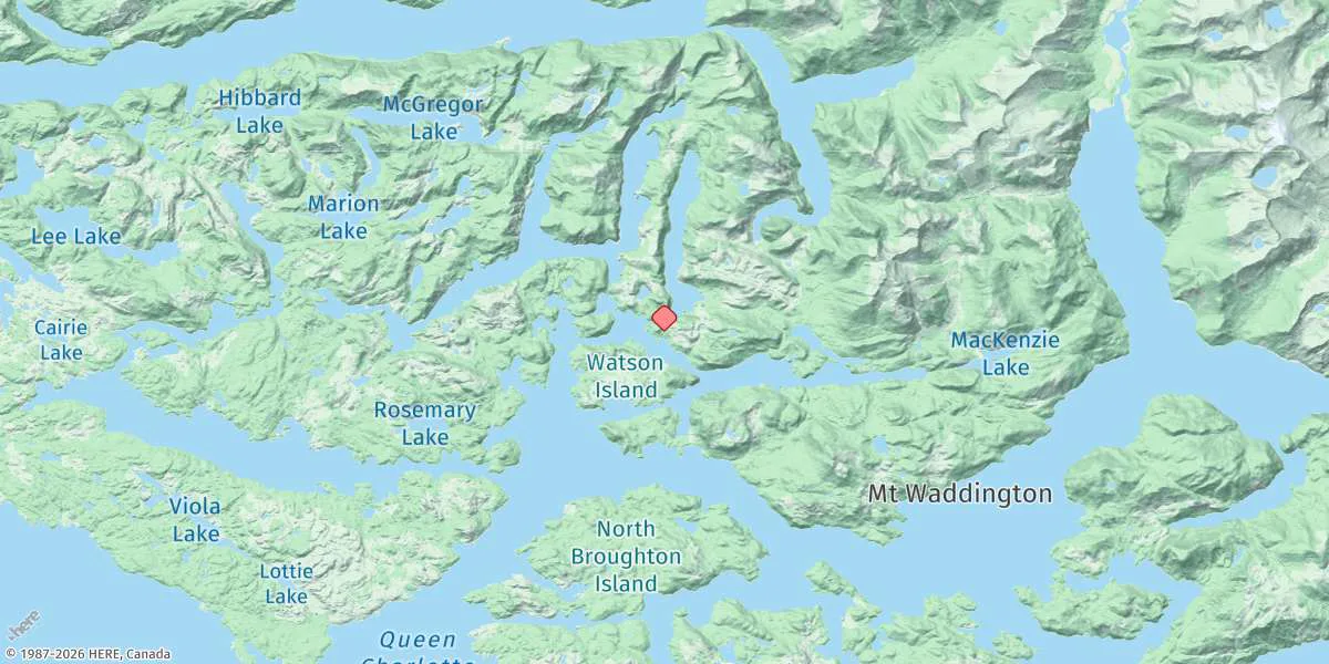 Map preview for Jessie Point