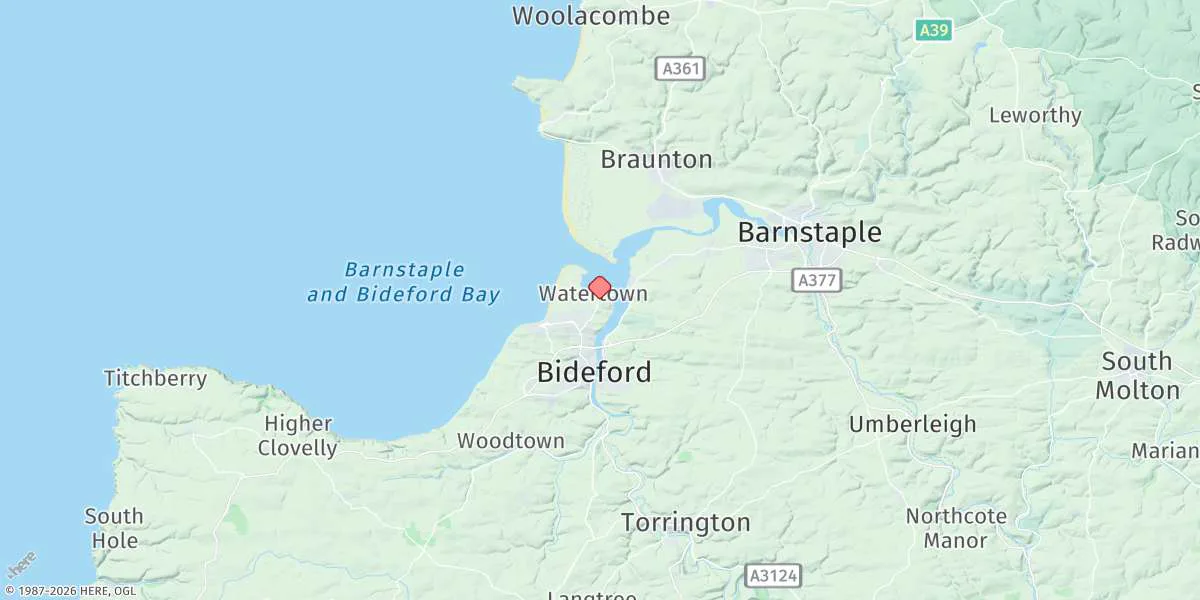 Map preview for Appledore