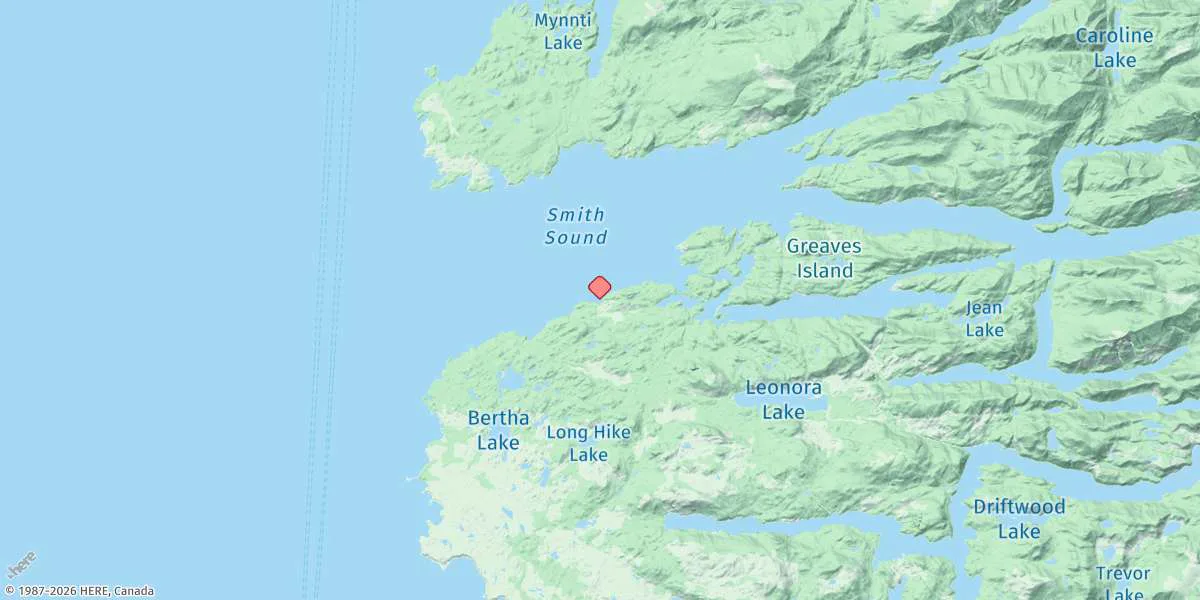 Map preview for Leroy Bay