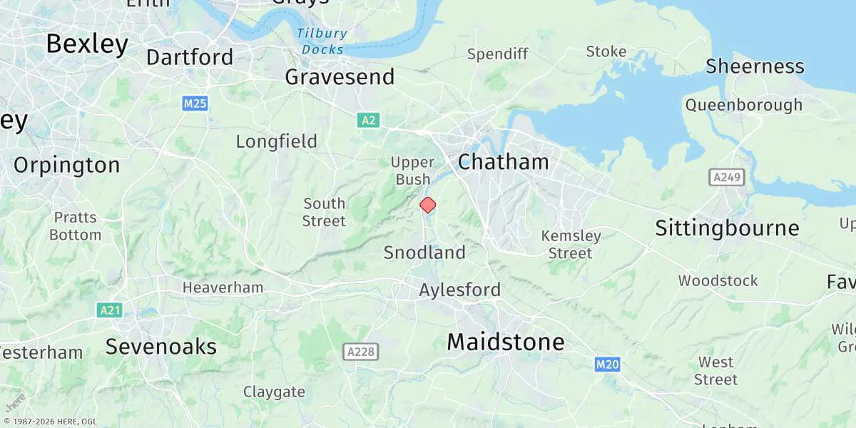 Map preview for Wouldham