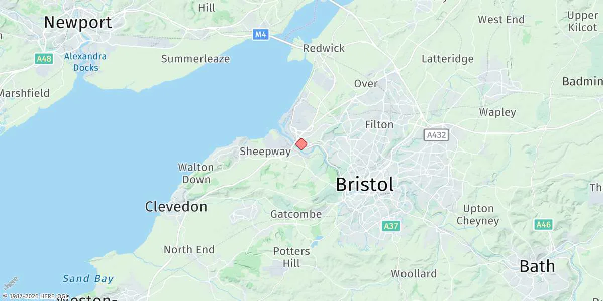 Map preview for Shirehampton