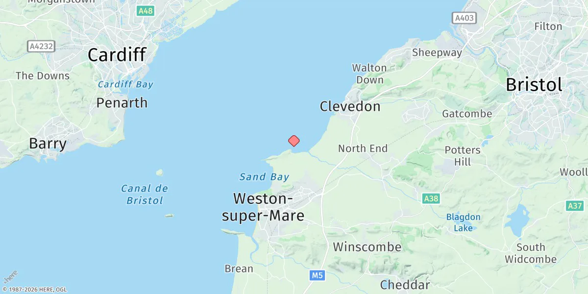 Map preview for St. Thomas's Head