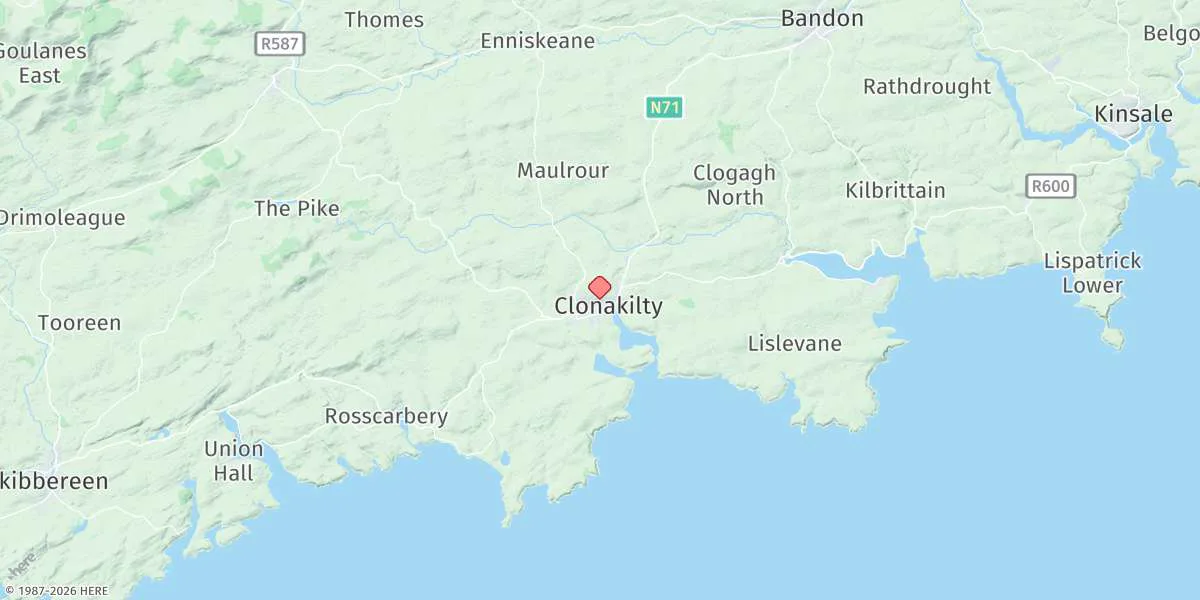 Map preview for Clonakilty Bay