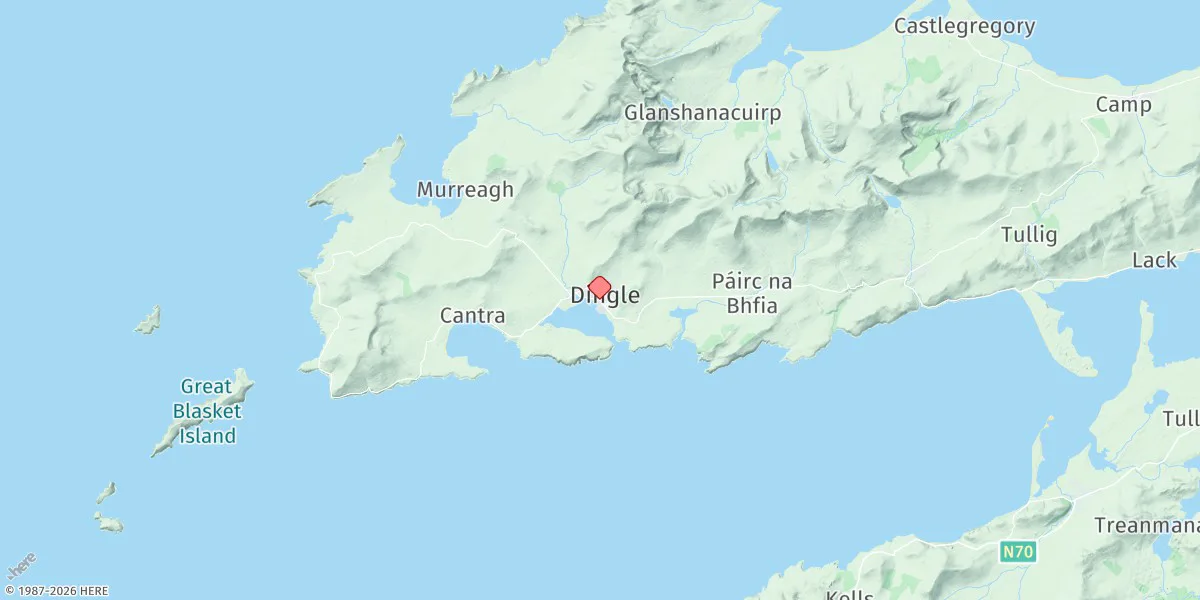 Map preview for Dingle Harbour