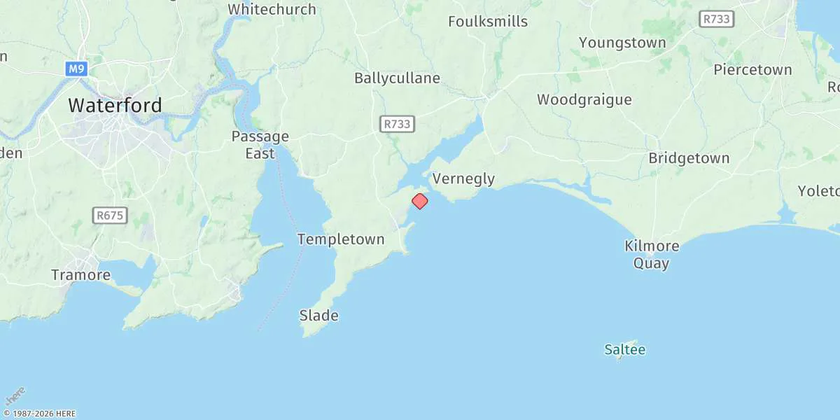 Map preview for Fethard-on-sea