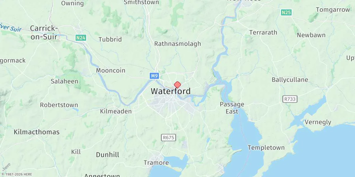 Map preview for Waterford