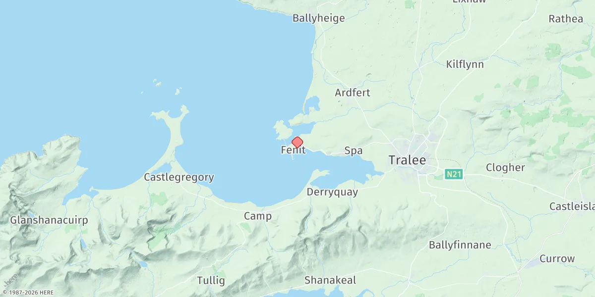 Map preview for Fenit Pier